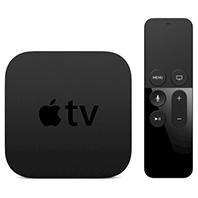 Apple TV and controller set.